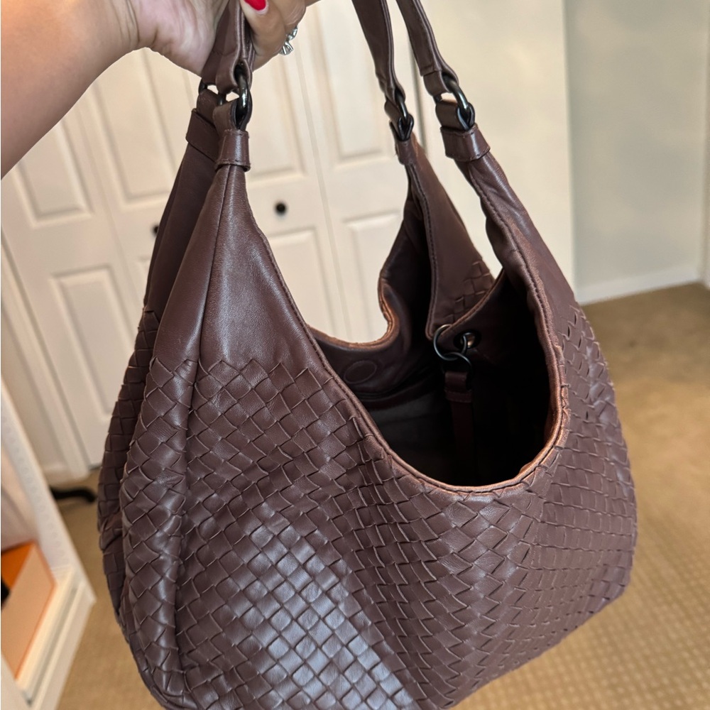 Bottega Vaneta Woven Leather Handbag - Picture 11 of 11